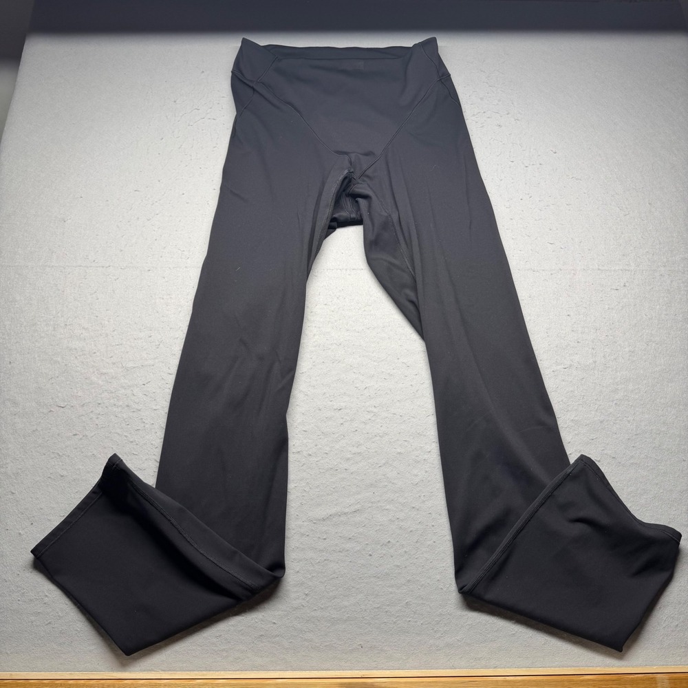 Nike x SKIMS Leggings Womens 2X Black Dri-FIT High-Waist Flare Pants